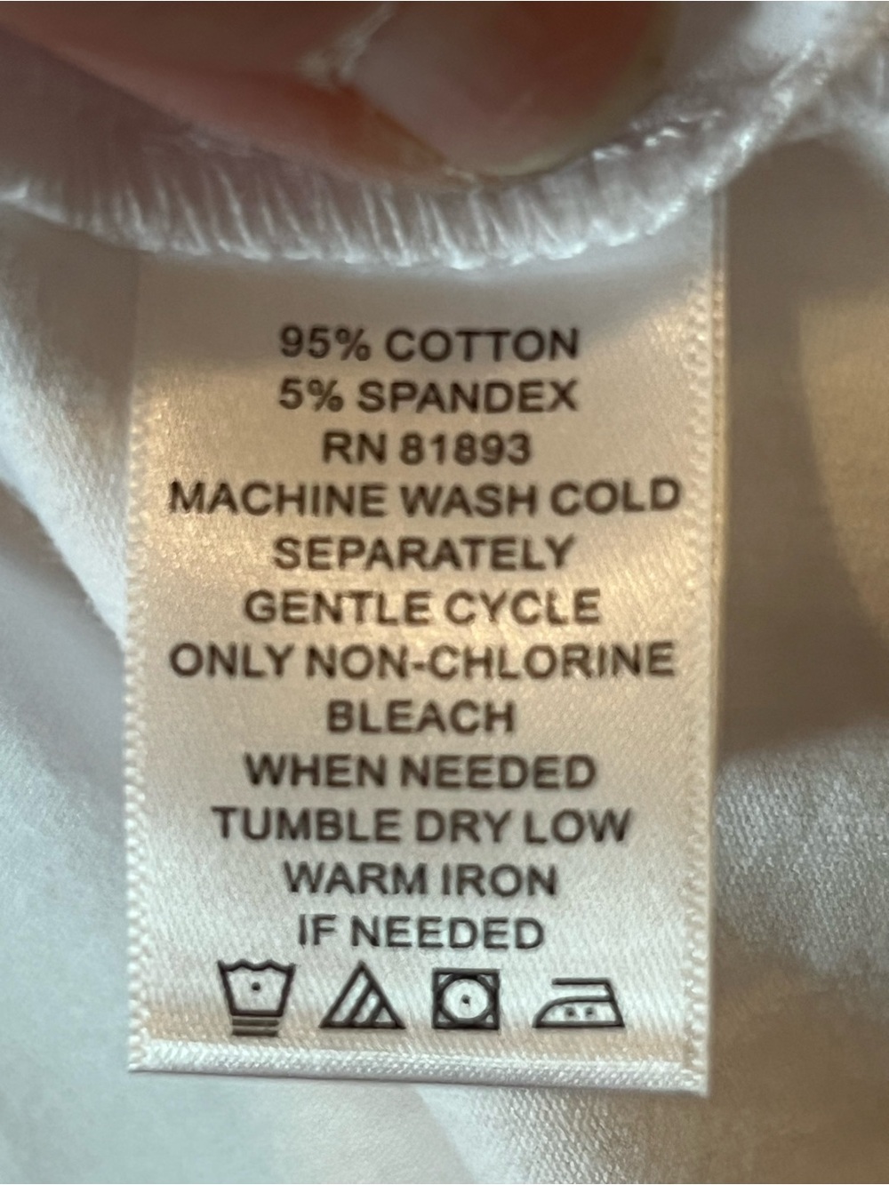 d&co. White Eyelet Button-Front Blouse - Picture 6 of 7